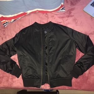 🦅 American Eagle Satin Bomber Jacket 🦅